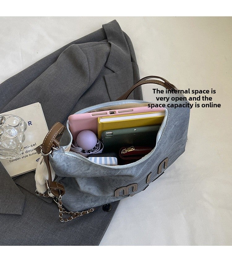 Tote Bag Women'S Large Capacity Commuting Backpack Trendy Casual Shoulder Lightweight Travel Backpack - Image 4